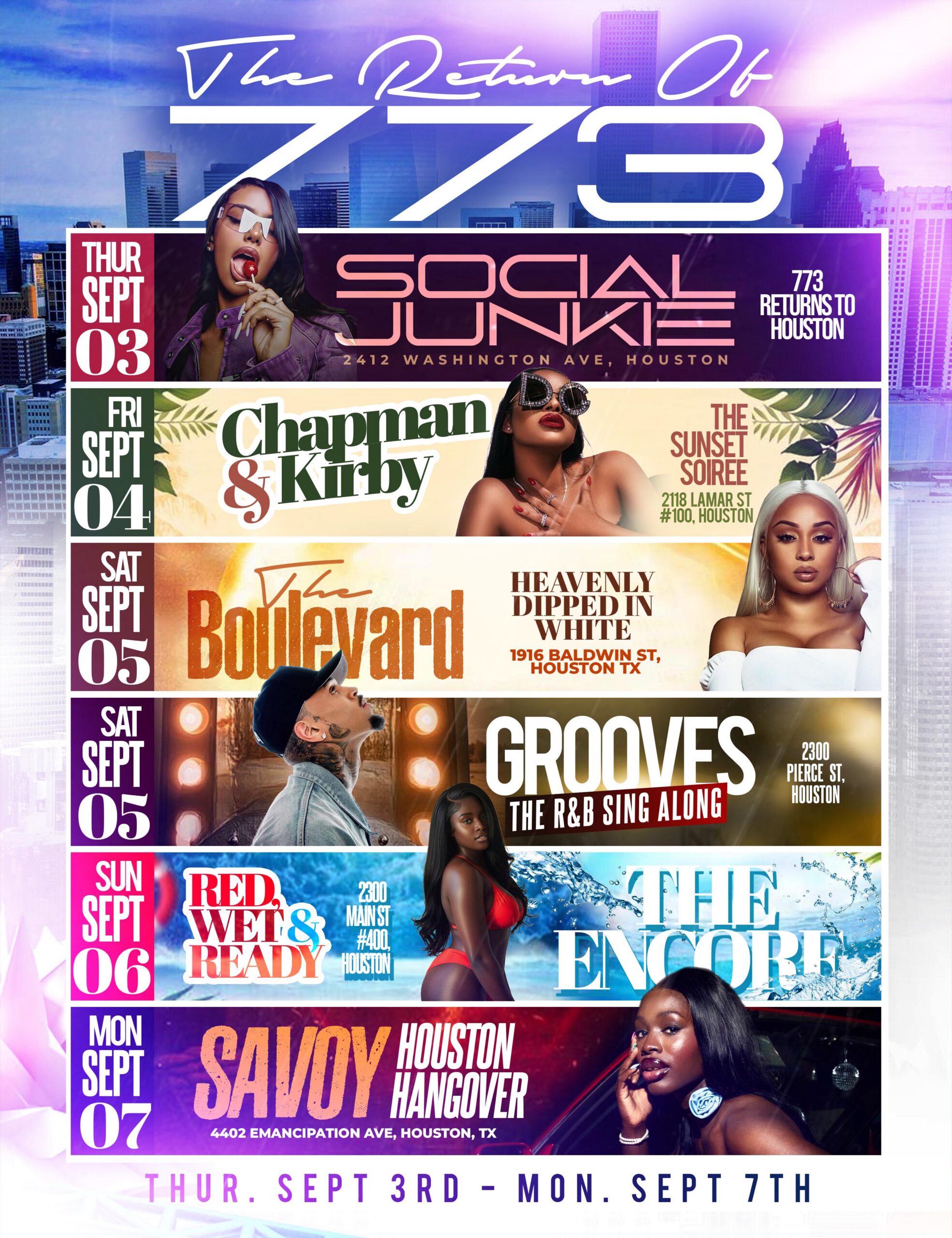 773 RETURNS TO HOUSTON: ANTI SOBER FEST