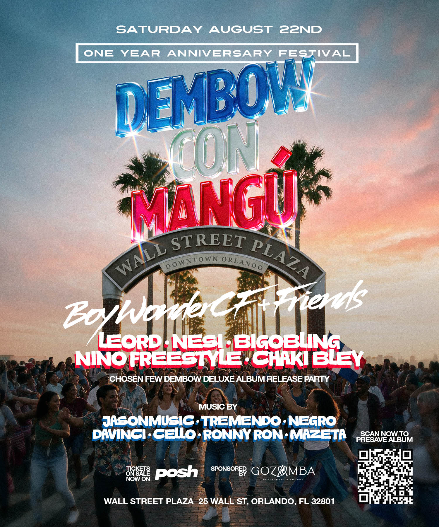 DEMBOW CON MANGÚ FESTIVAL