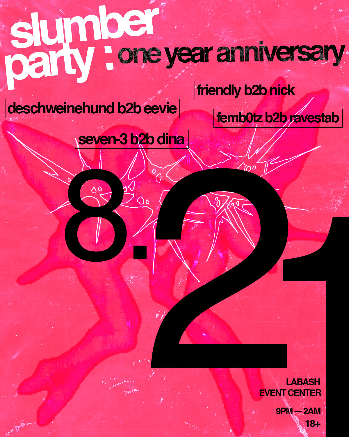 SLUMBER PARTY: ANNIVERSARY RAVE