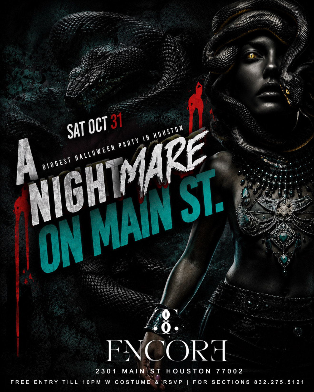 A NIGHT MARE ON MAIN ST 🎃 flyer