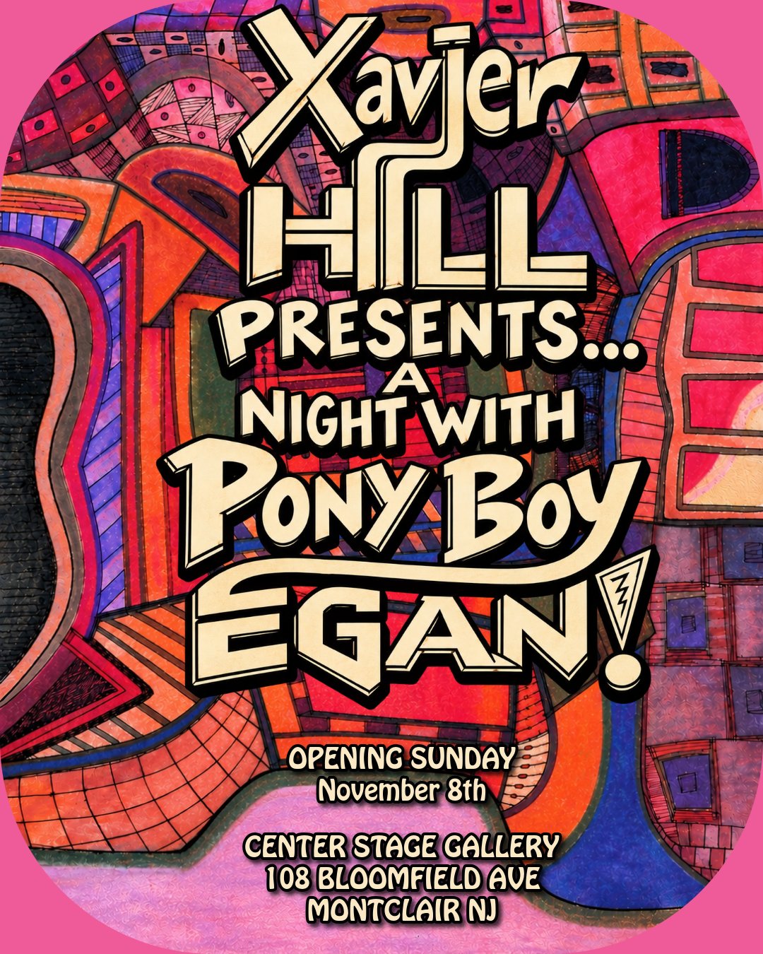 A Night With Pony Boy Egan! flyer