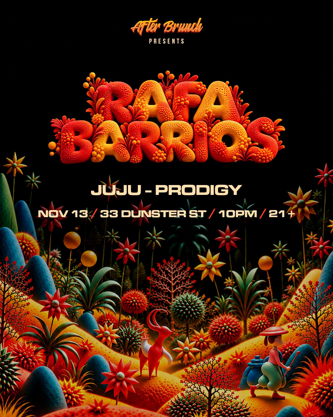 After Brunch presents: Rafa Barrios flyer