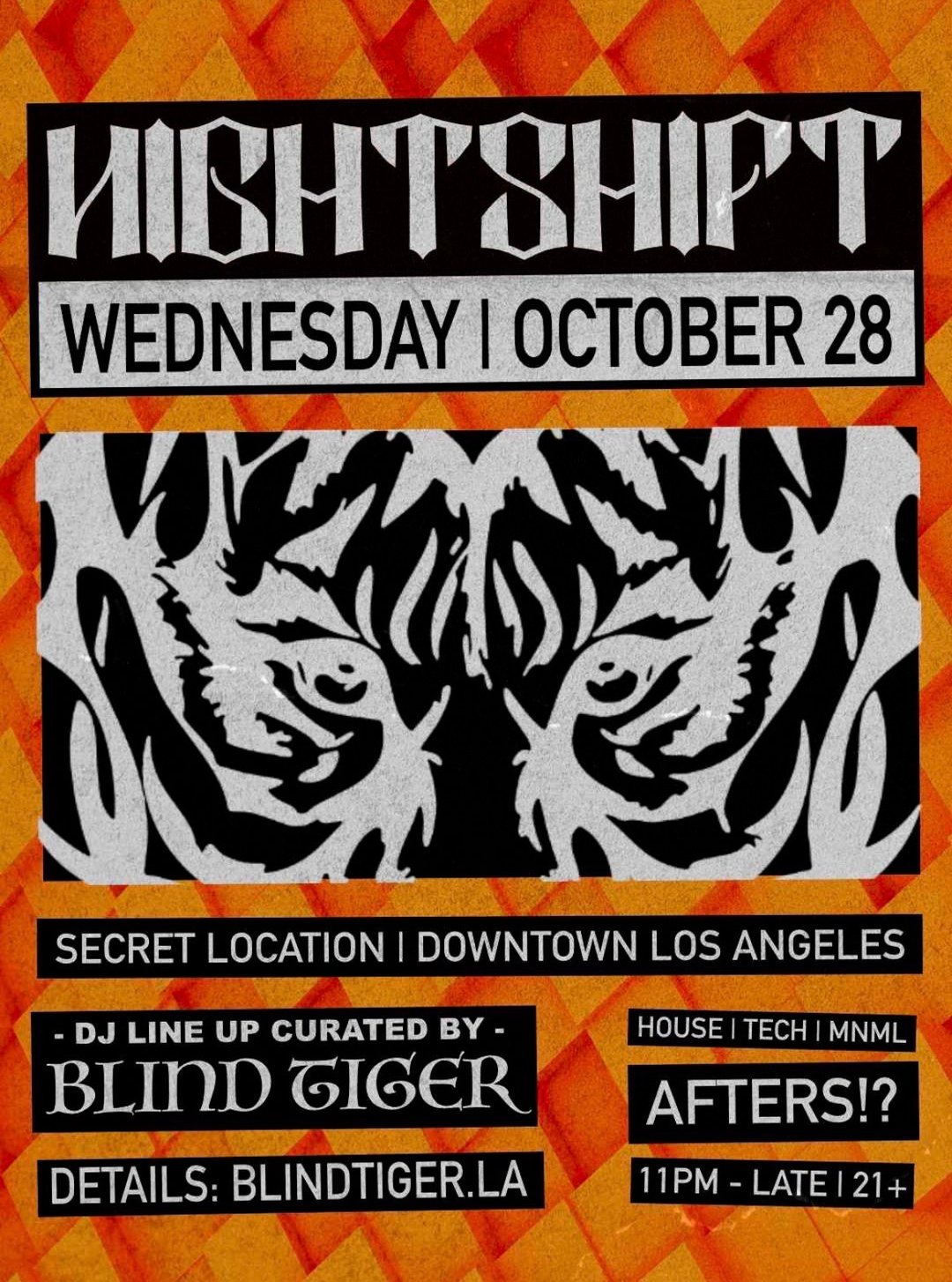 AFTERS 10-28 ( WEDNESDAY ) flyer