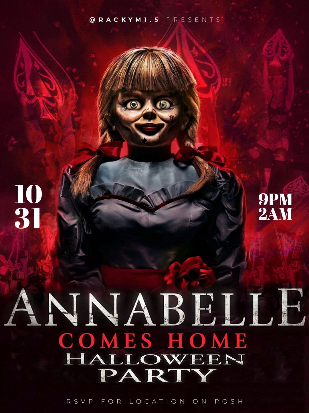 ANNABELLE COMES HOME‼️👻 flyer