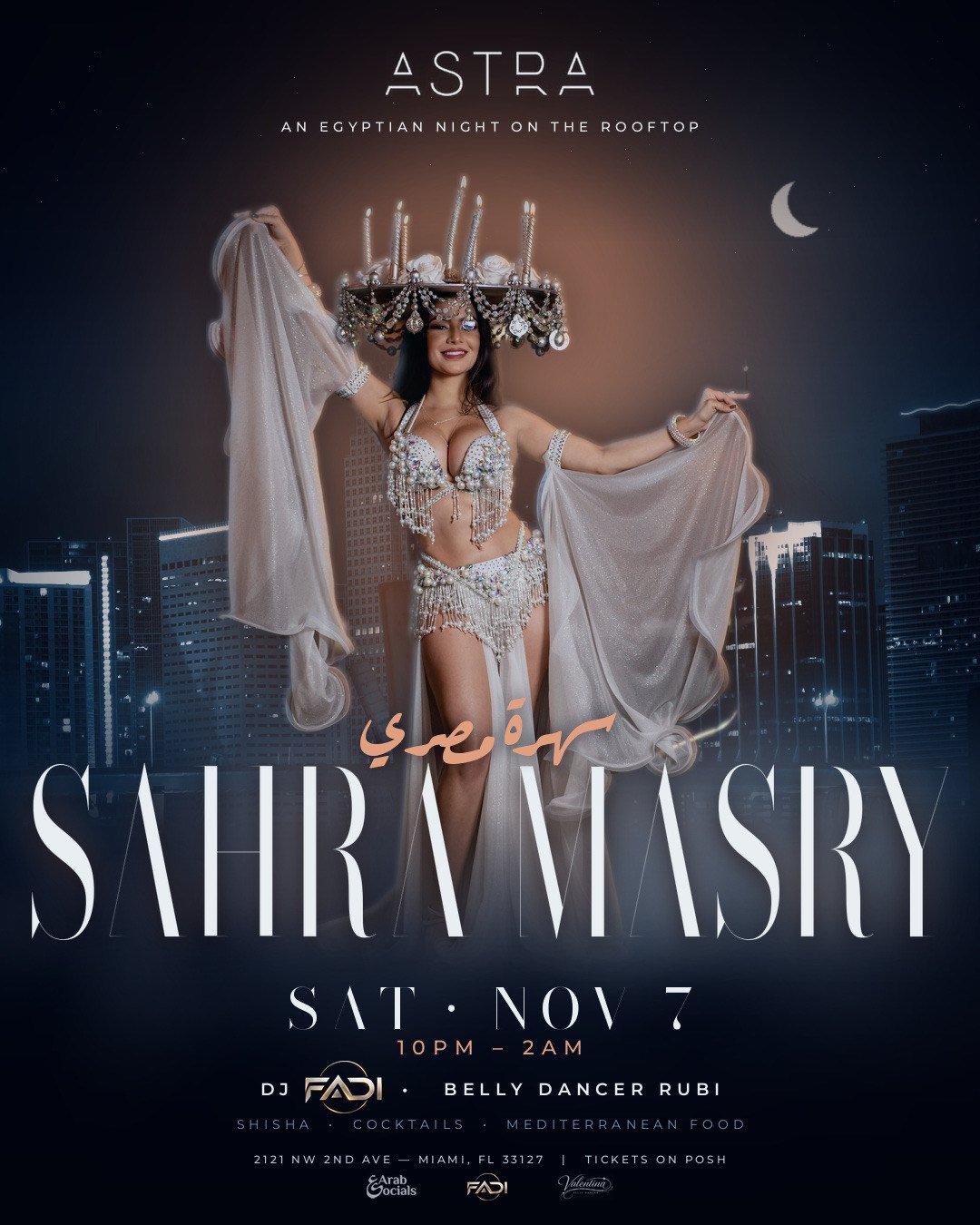 Astra Egyptian Night | سهرة مصري flyer