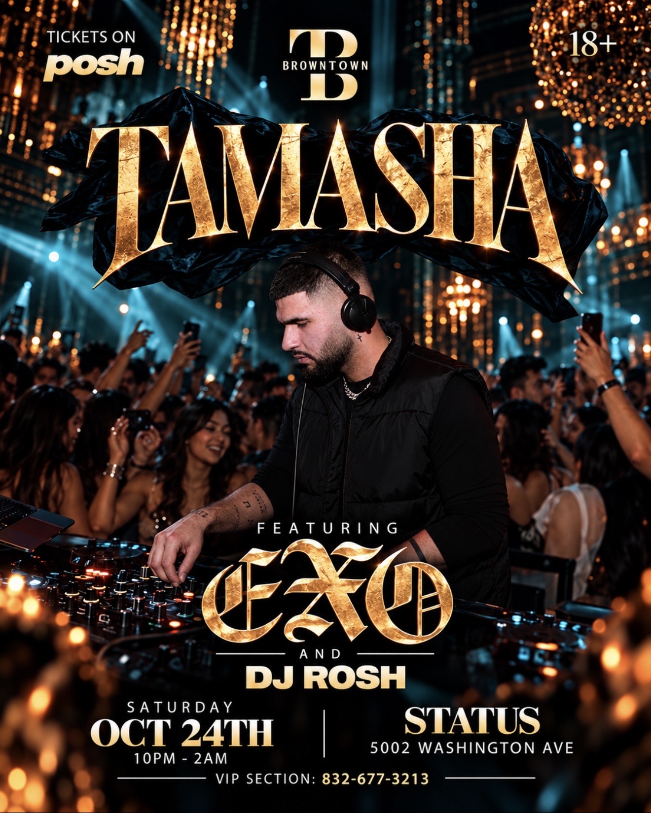 Bollywood Night: TAMASHA by BrownTown flyer