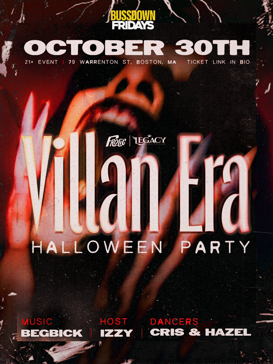 Bussdown Fridays - Halloween flyer
