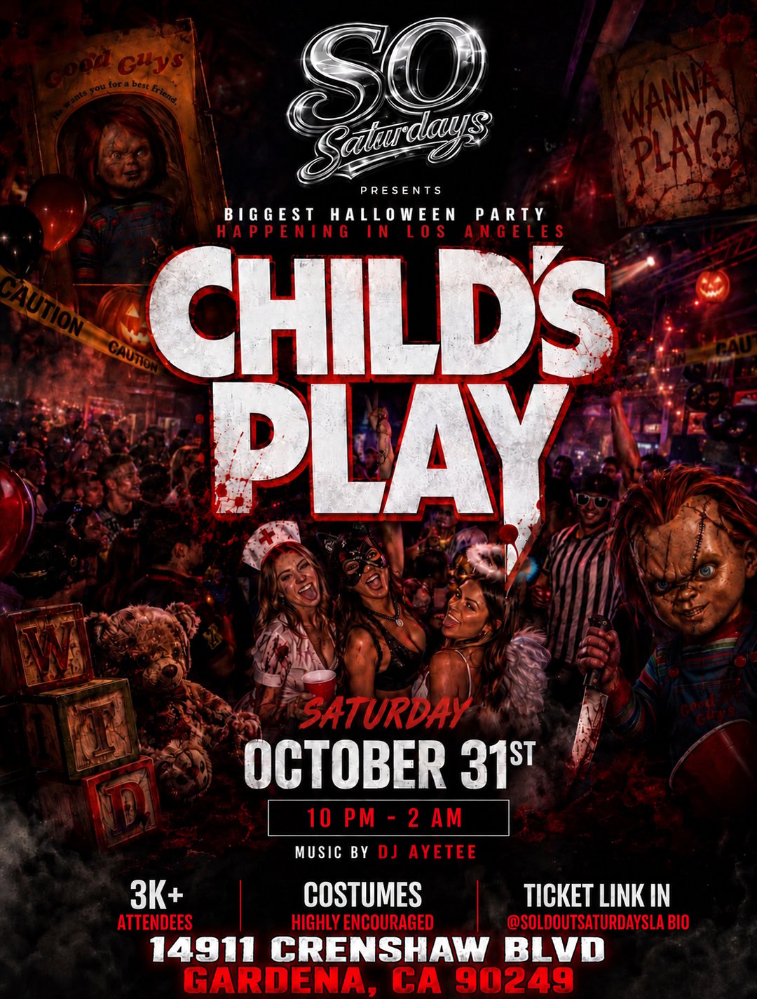 CHILDS PLAY flyer