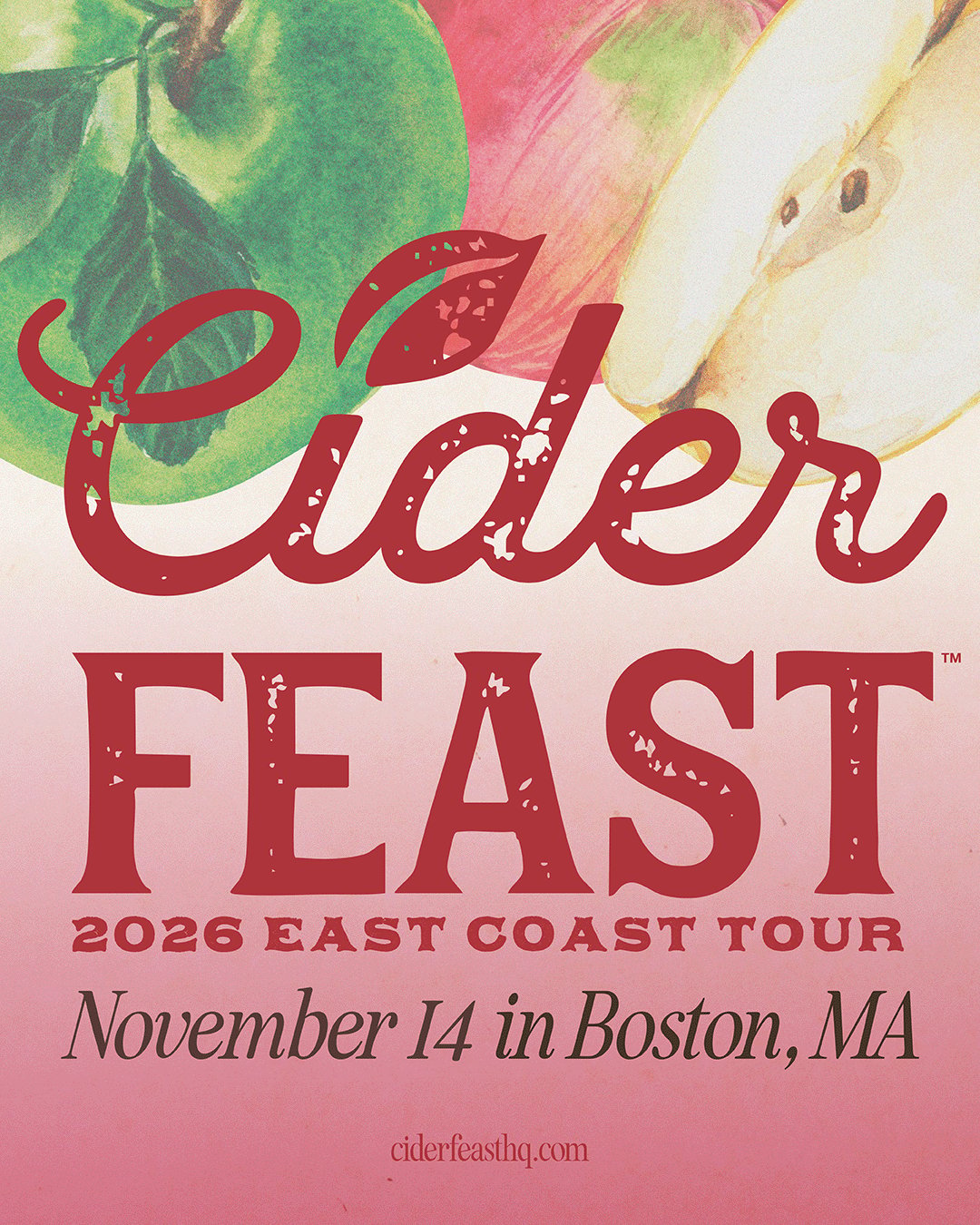 CiderFeast™ Boston 2026 flyer