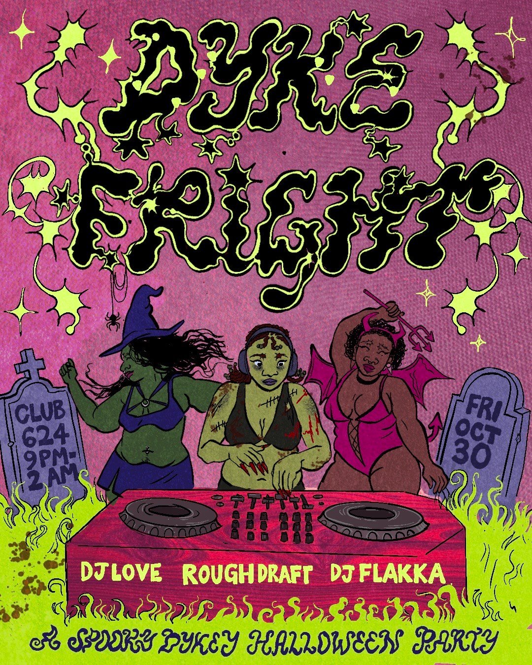 Dyke Fright flyer