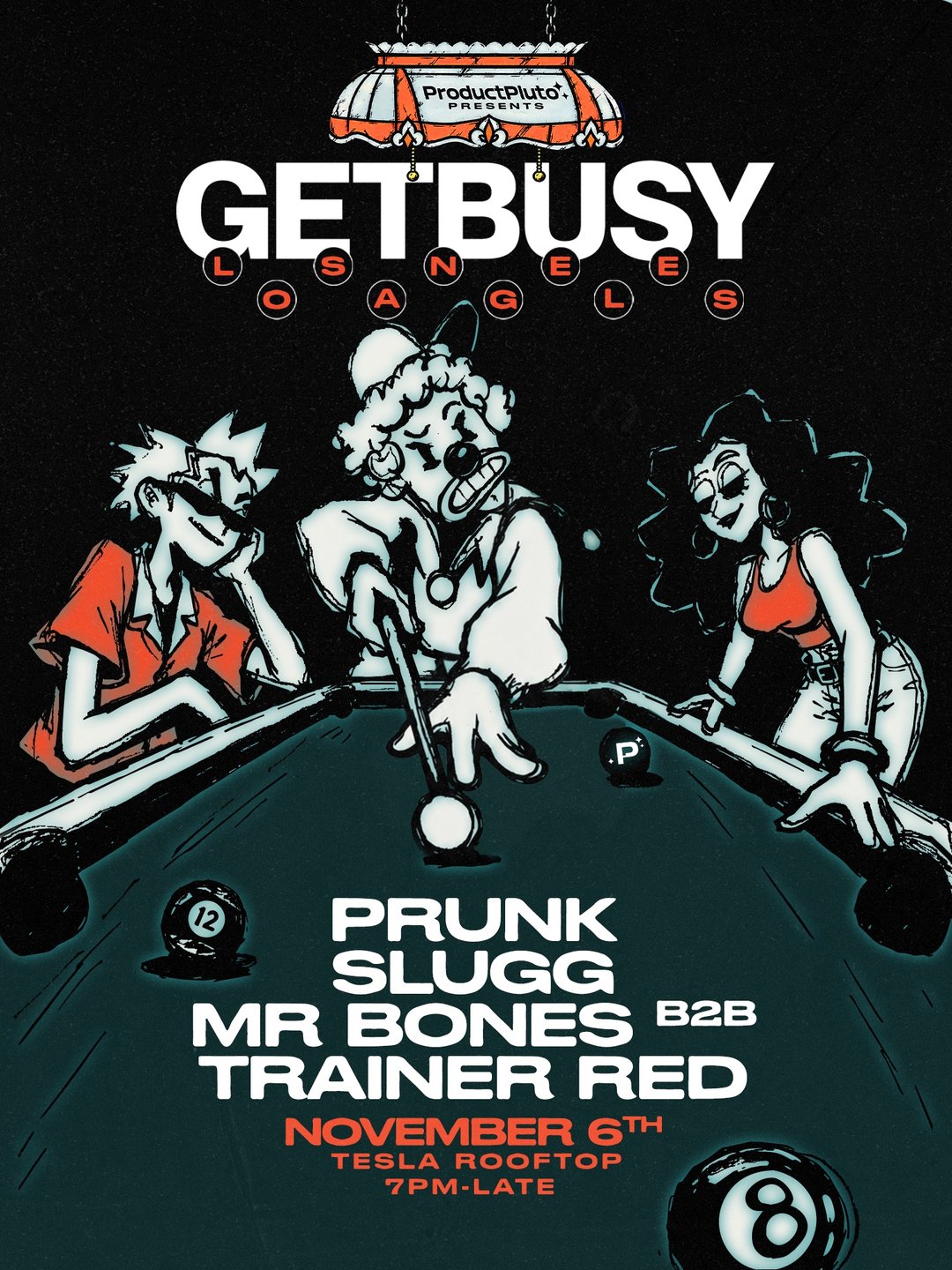 GETBUSY LOS ANGELES flyer