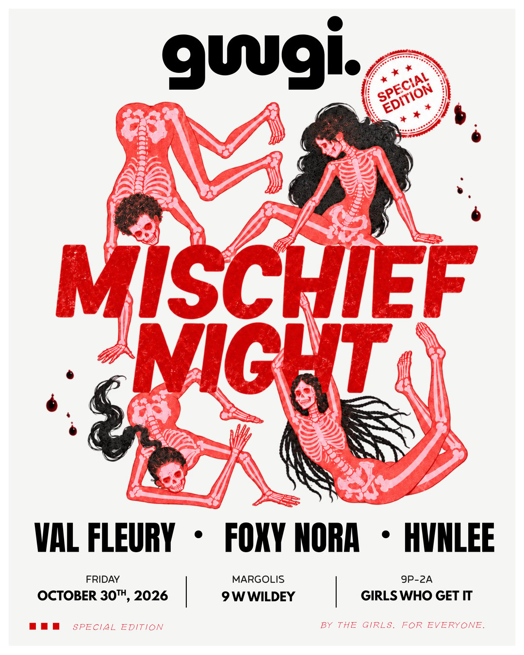 Girls Who Get It: Mischief Night flyer