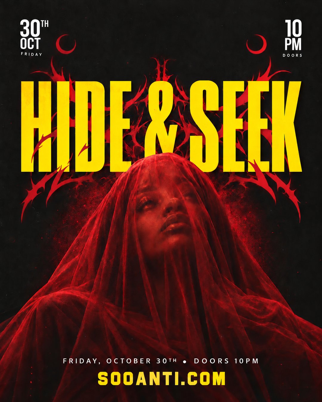 HIDE & SEEK :: Halloween Edition flyer
