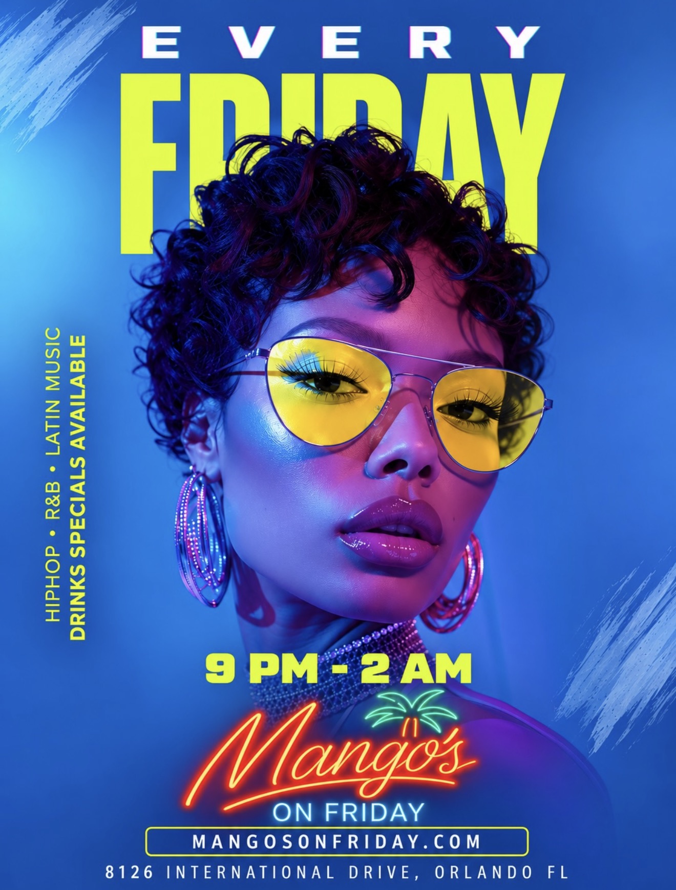 Mango's on Fridays flyer