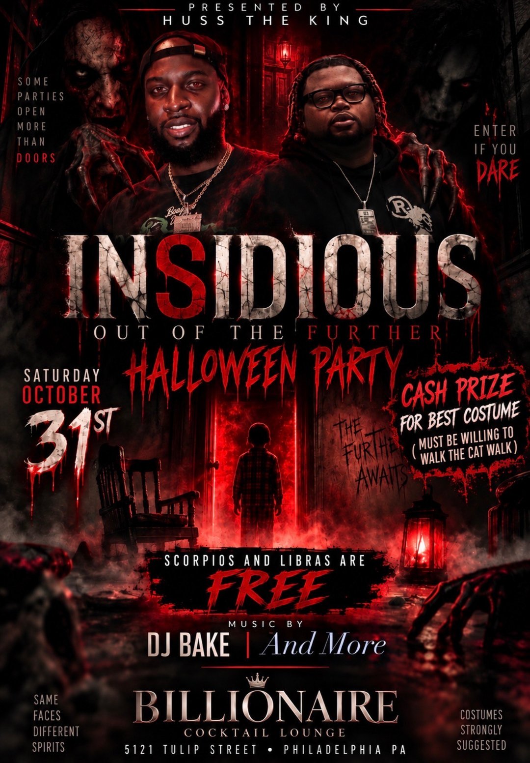Insidious ( Halloween party ) flyer
