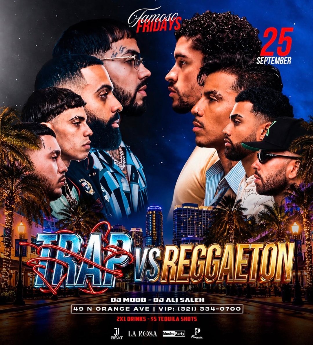 La Rosa - Famoso Friday flyer