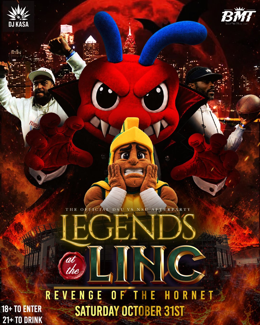 LEGENDS AT THE LINC 2 flyer