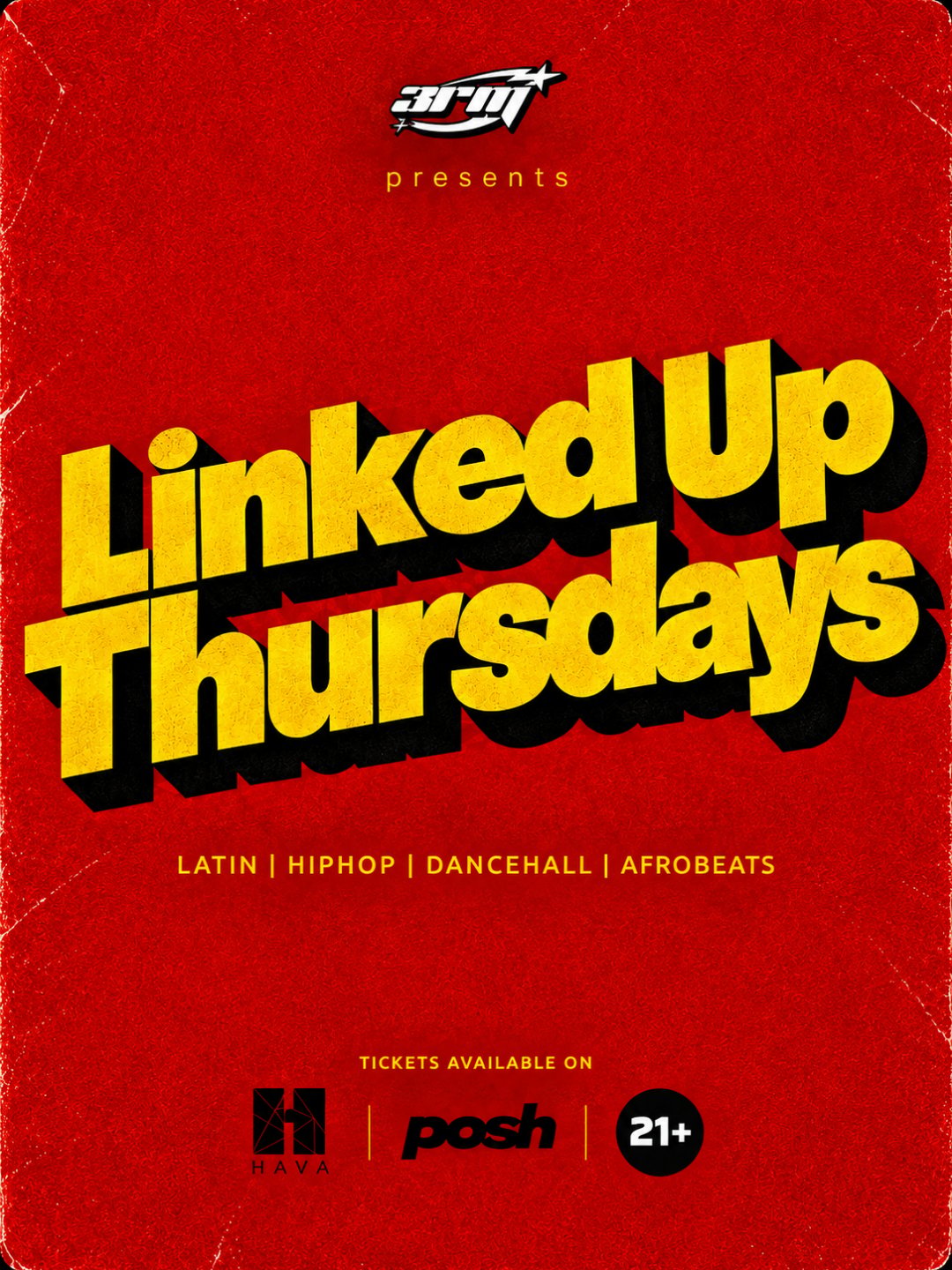 Linked Up Thursdays flyer