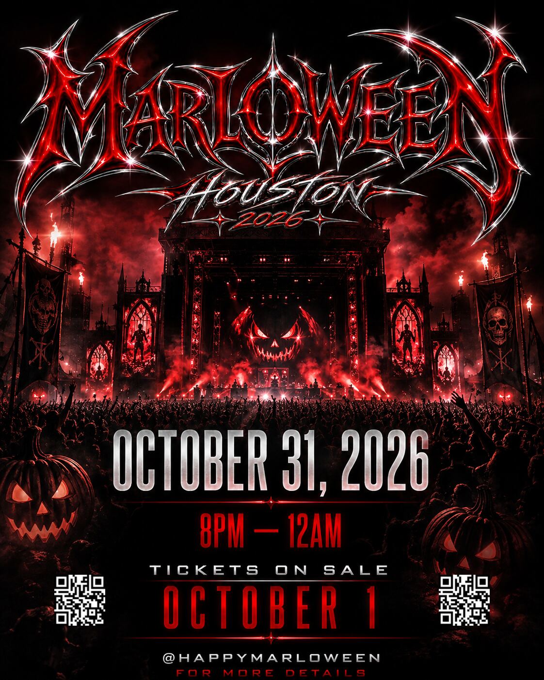 MARLOWEEN 2026 flyer
