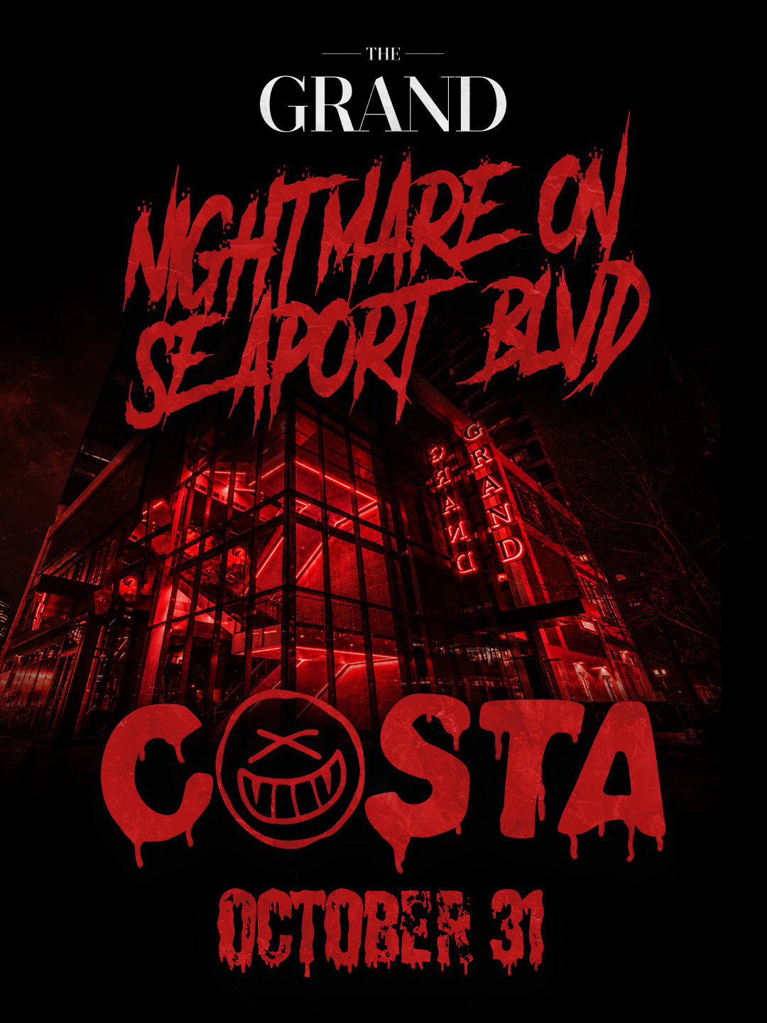 NIGHTMARE ON SEAPORT BLVD @ THE GRAND flyer