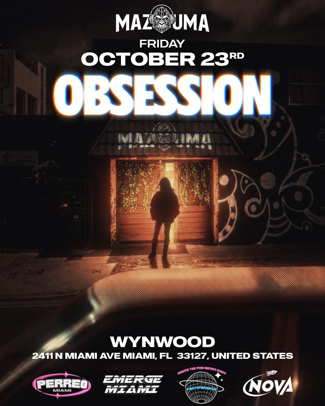 OBSESSION flyer