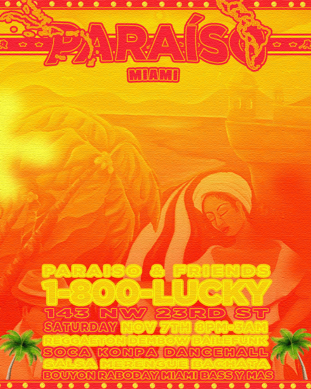 PARAÍSO PA' TI flyer