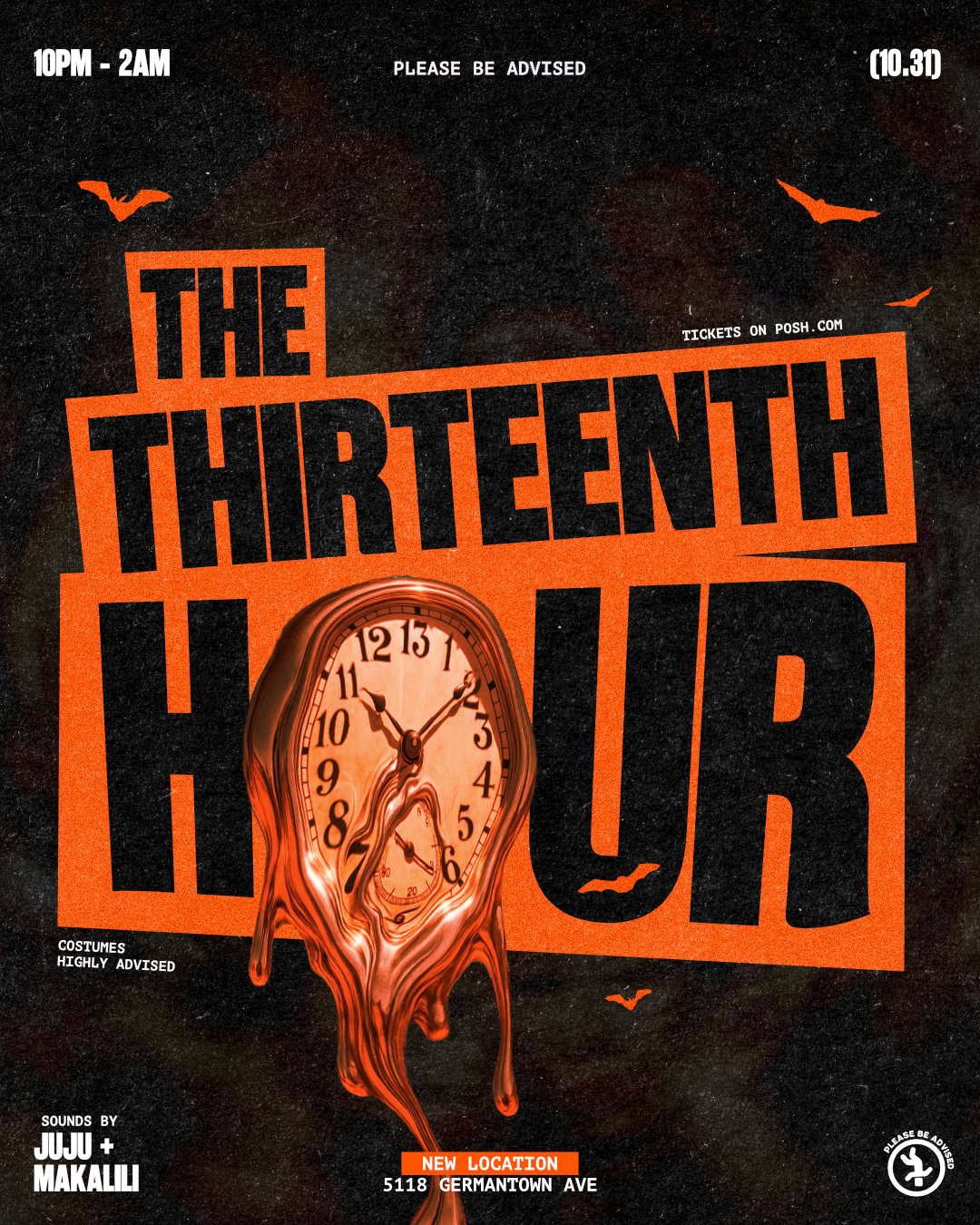 PBA Presents: The Thirteenth Hour flyer