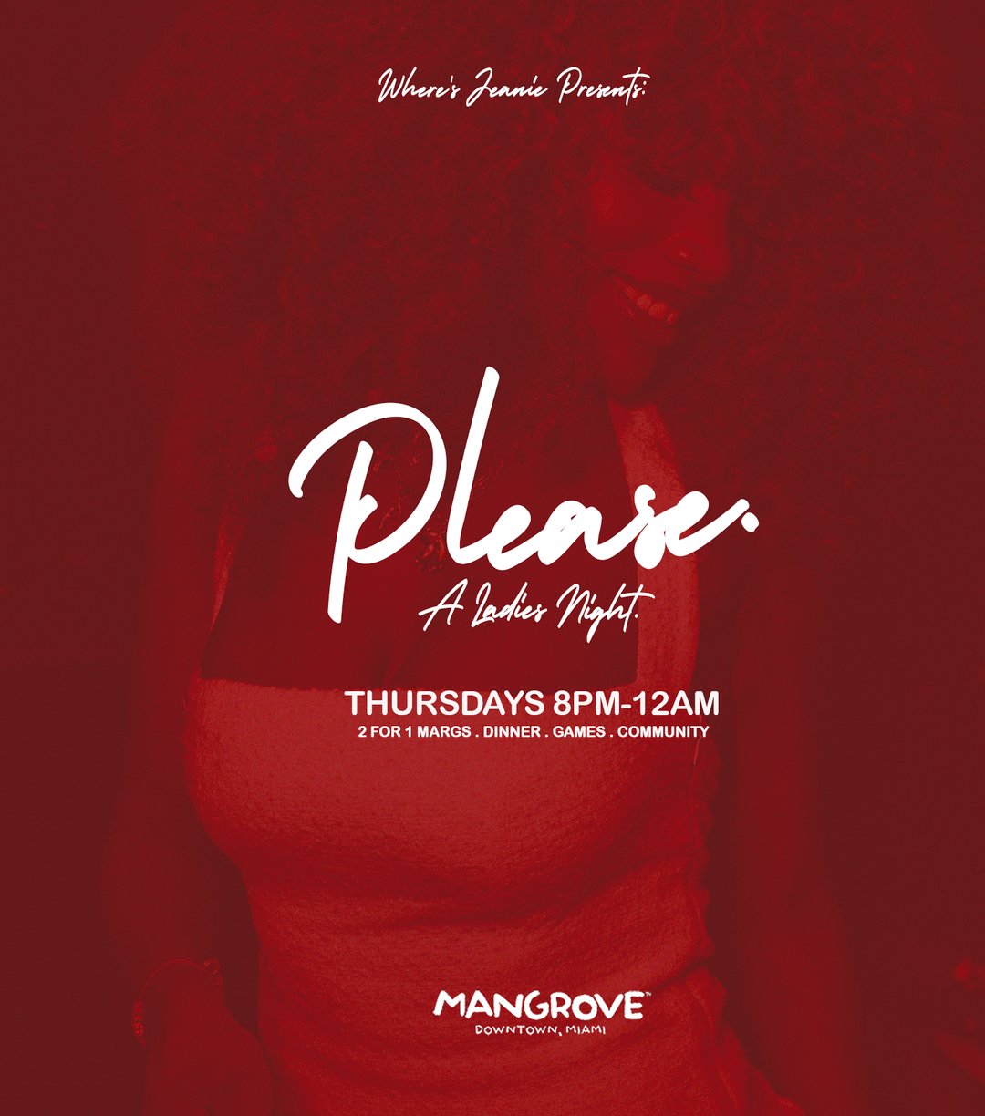 ‘PLEASE’ - A LADIES NIGHT. flyer