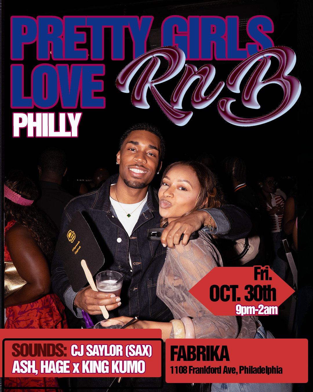 Pretty Girls Love RnB Philly flyer