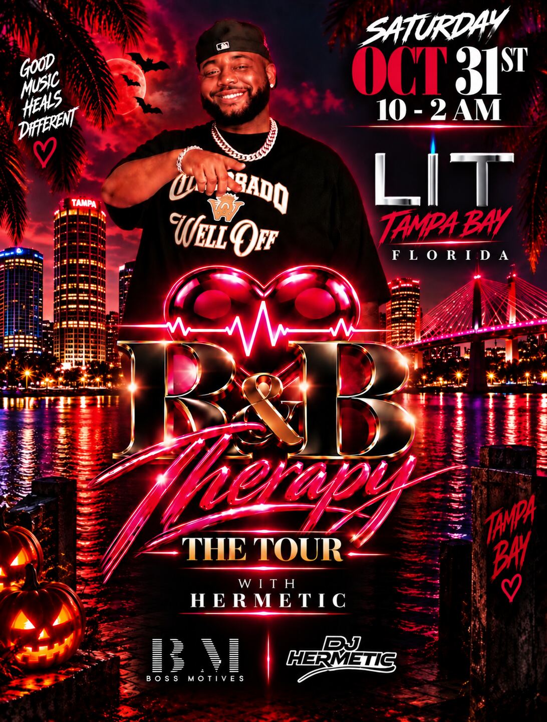 R&B THERAPY: THE TOUR — TAMPA BAY | DJ HERMETIC flyer
