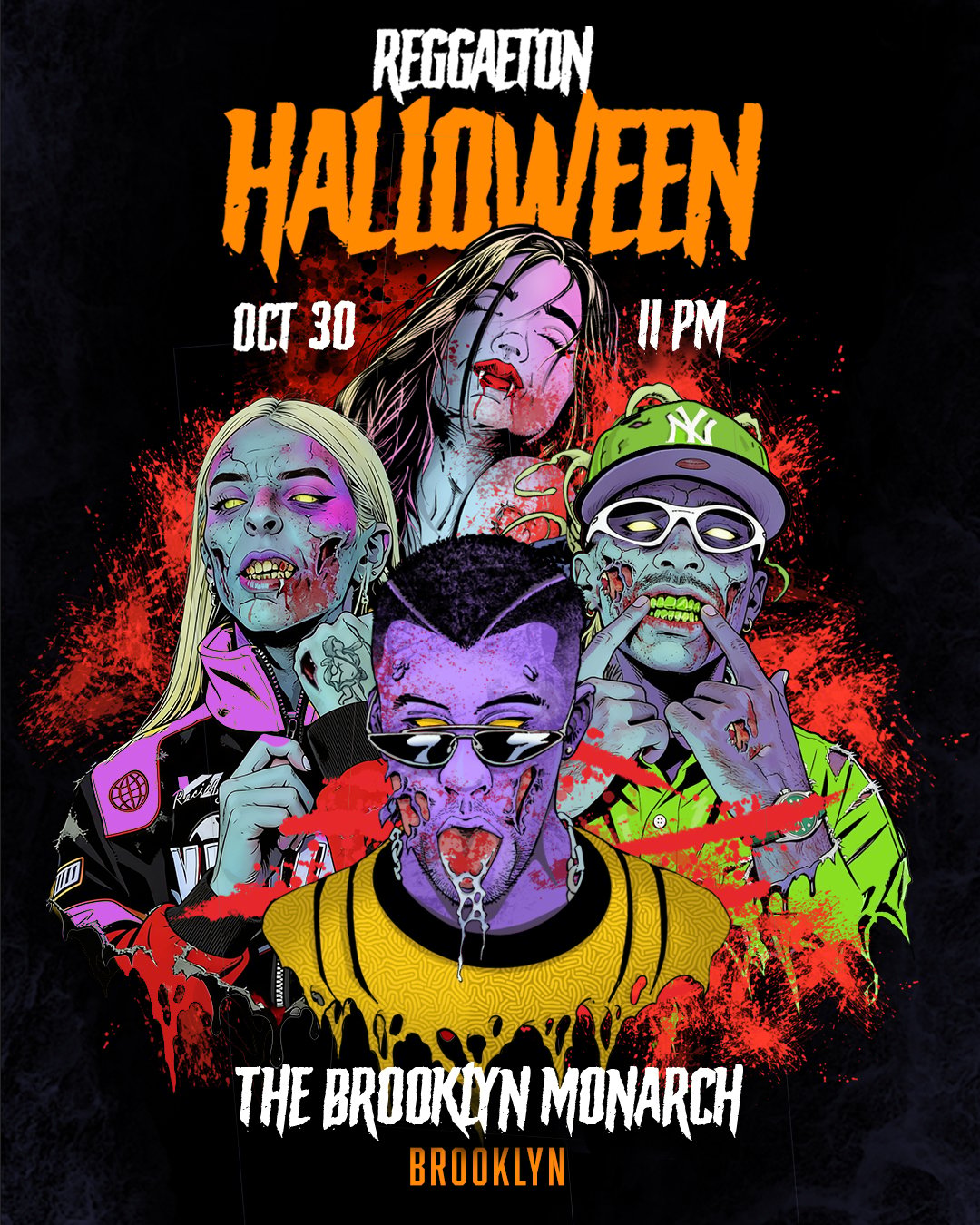 Reggaeton Halloween OCT 30 [21+] flyer