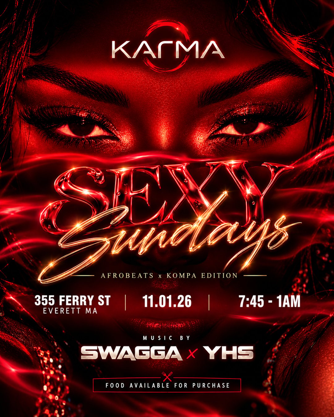 SEXY SUNDAYS - AFROBEATS V KOMPA flyer