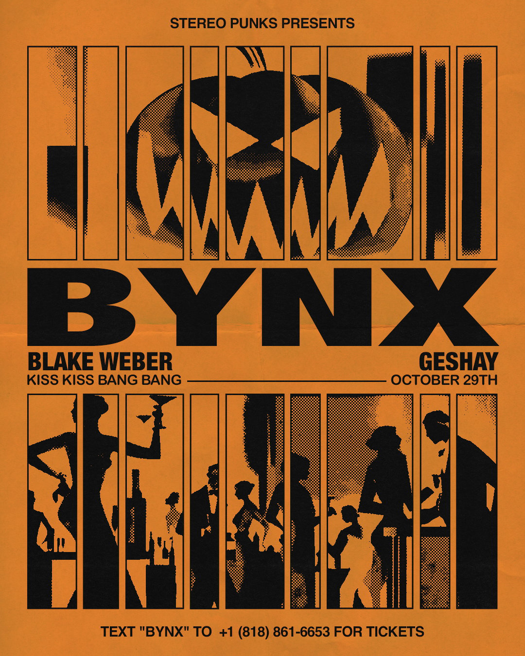 Stereo Punks Presents BYNX flyer