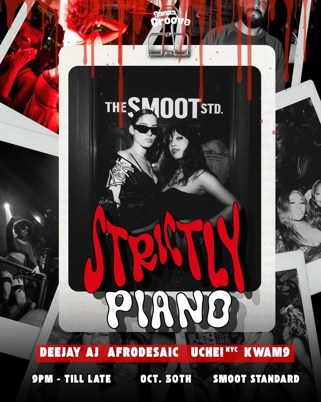 Strictly Piano: Halloween Edition flyer