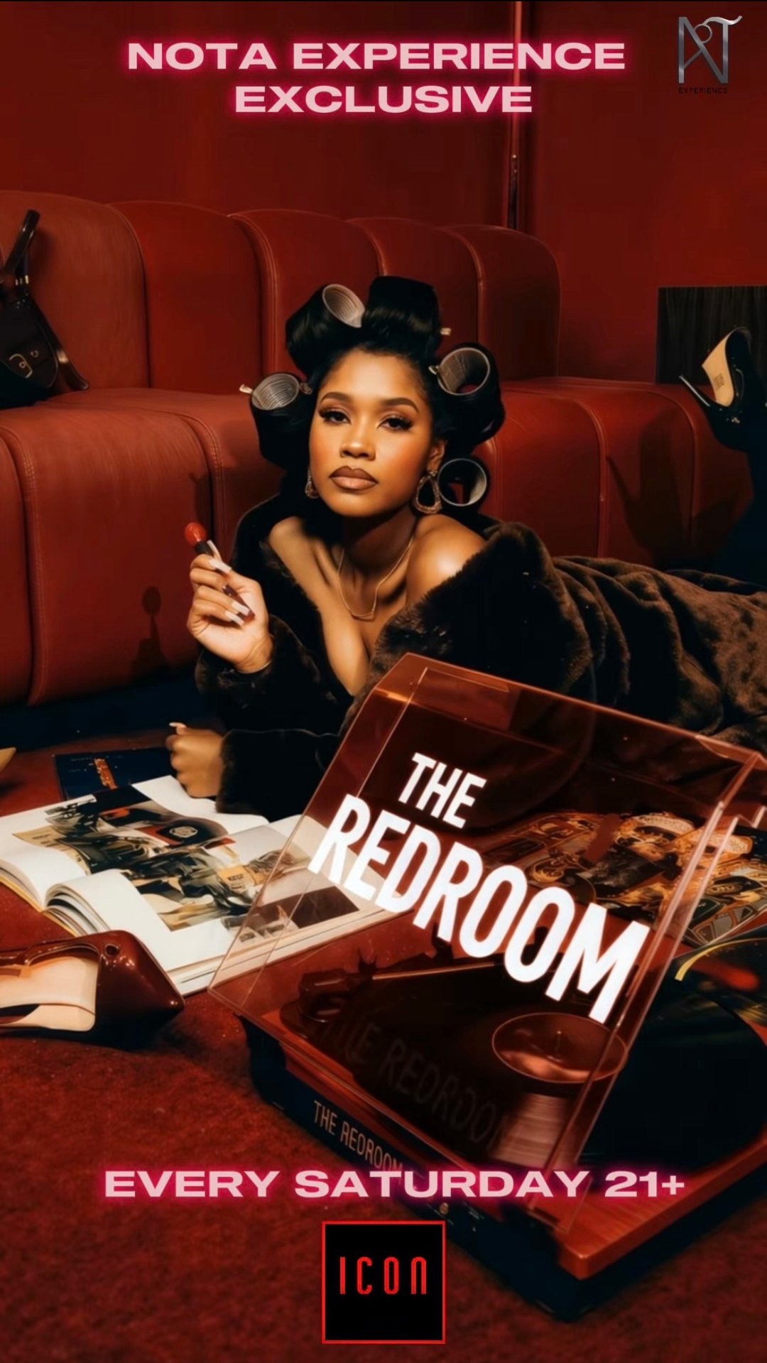 THE RED ROOM 🛑 flyer