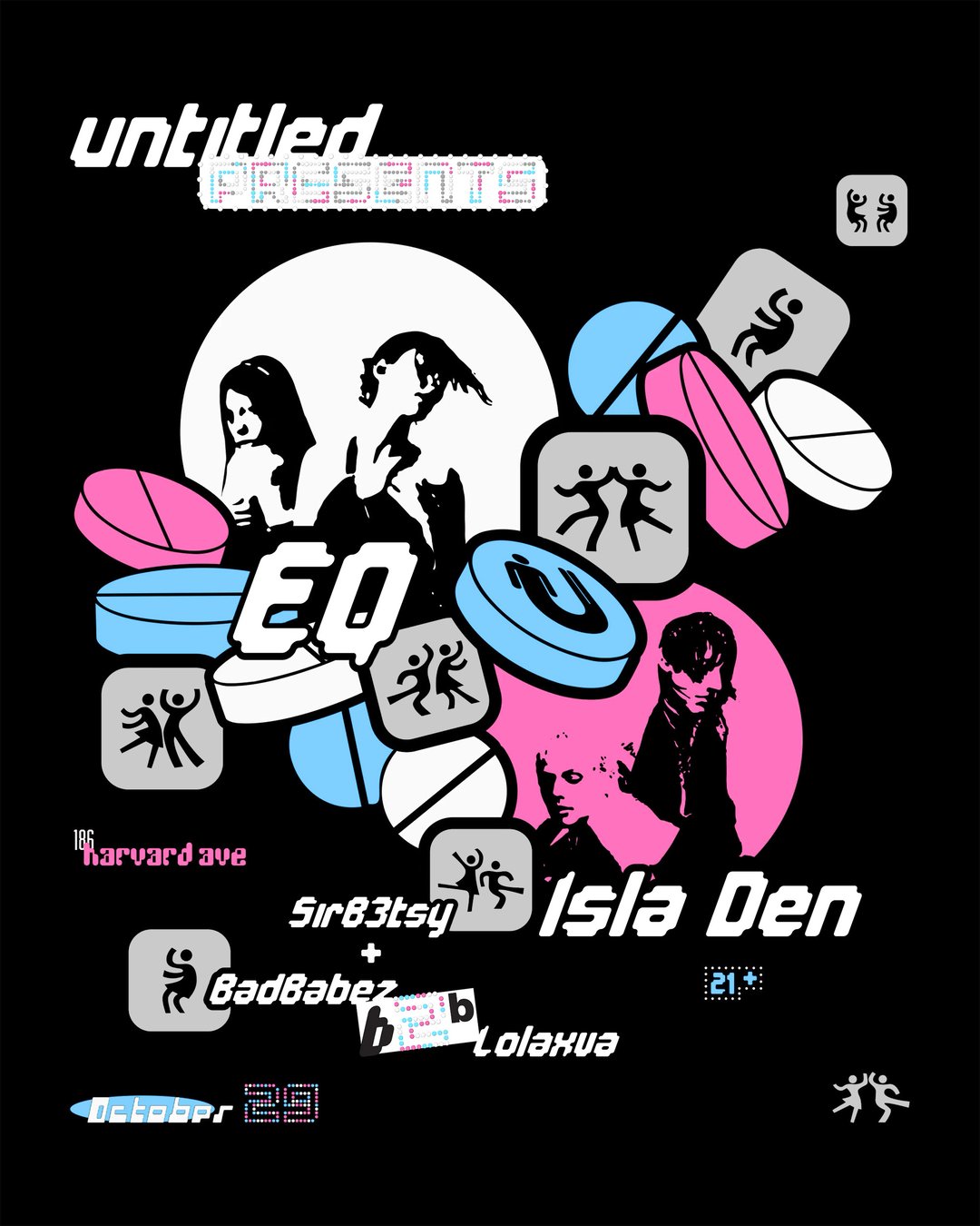 Untitled Presents: EQ flyer