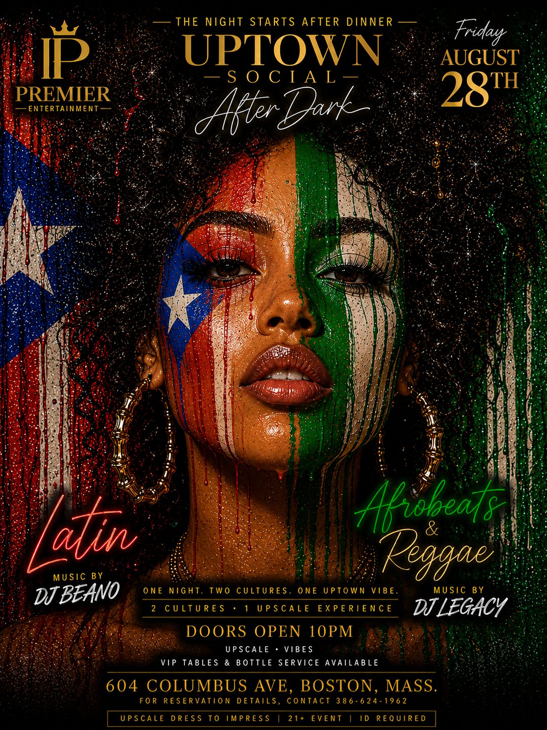 UpTown Social After Dark Fridays flyer